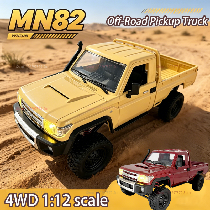 Interior Design Experience - MN82 4WD Off-Road RC Car with