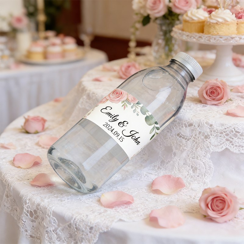 Interior Design Names - 24pcs Custom Watercolor Floral Water Bottle