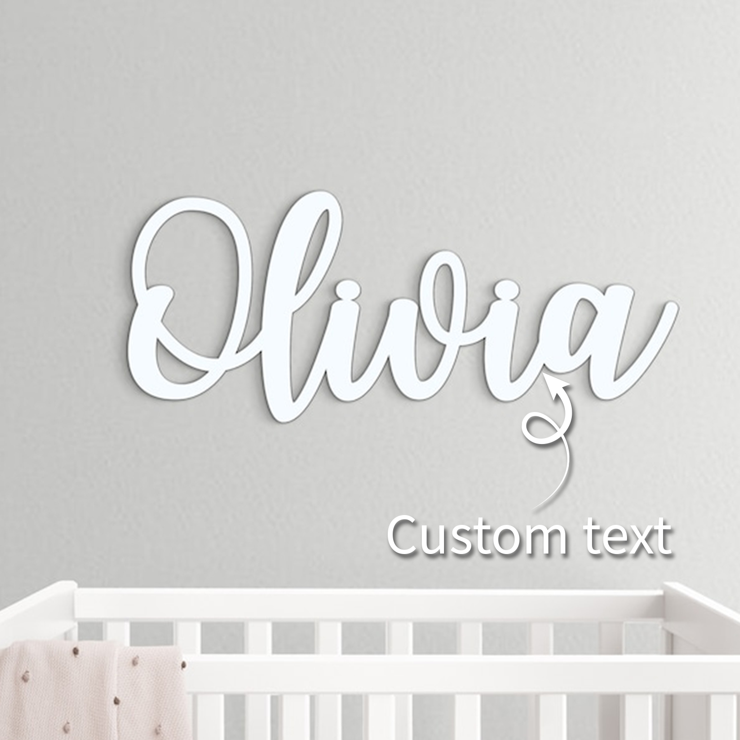 Interior Design Names - 1pc Custom Wooden Name Sign,Customized Gifts,Decorative