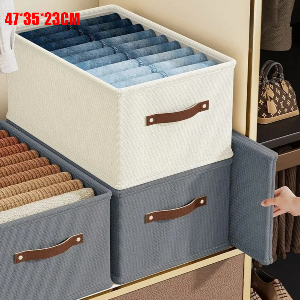Woven Basket Set - 1PC Oxford Clothing and Toy Storage