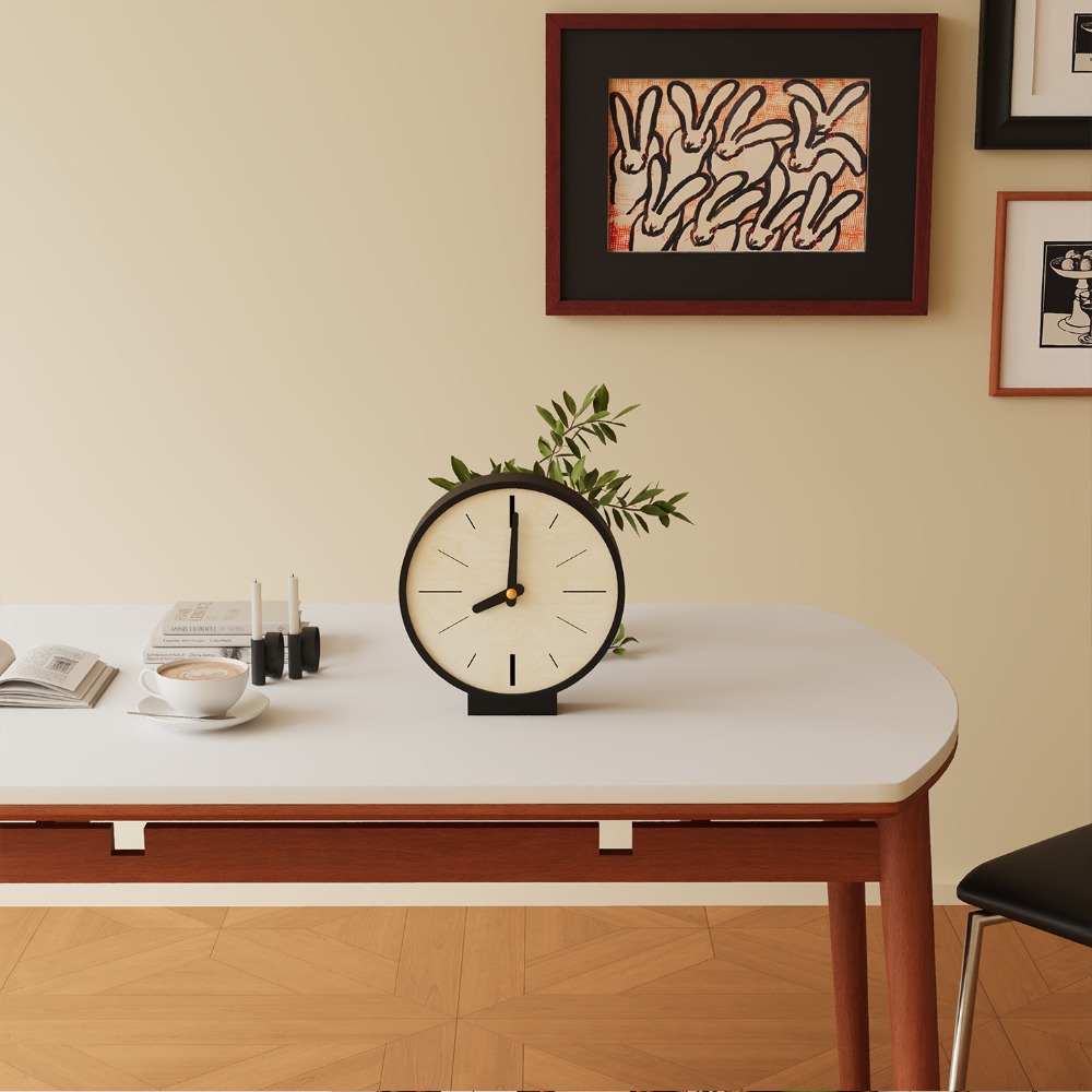 Interior Design Ideas - Modern Creative Clock Wall Hanging Living