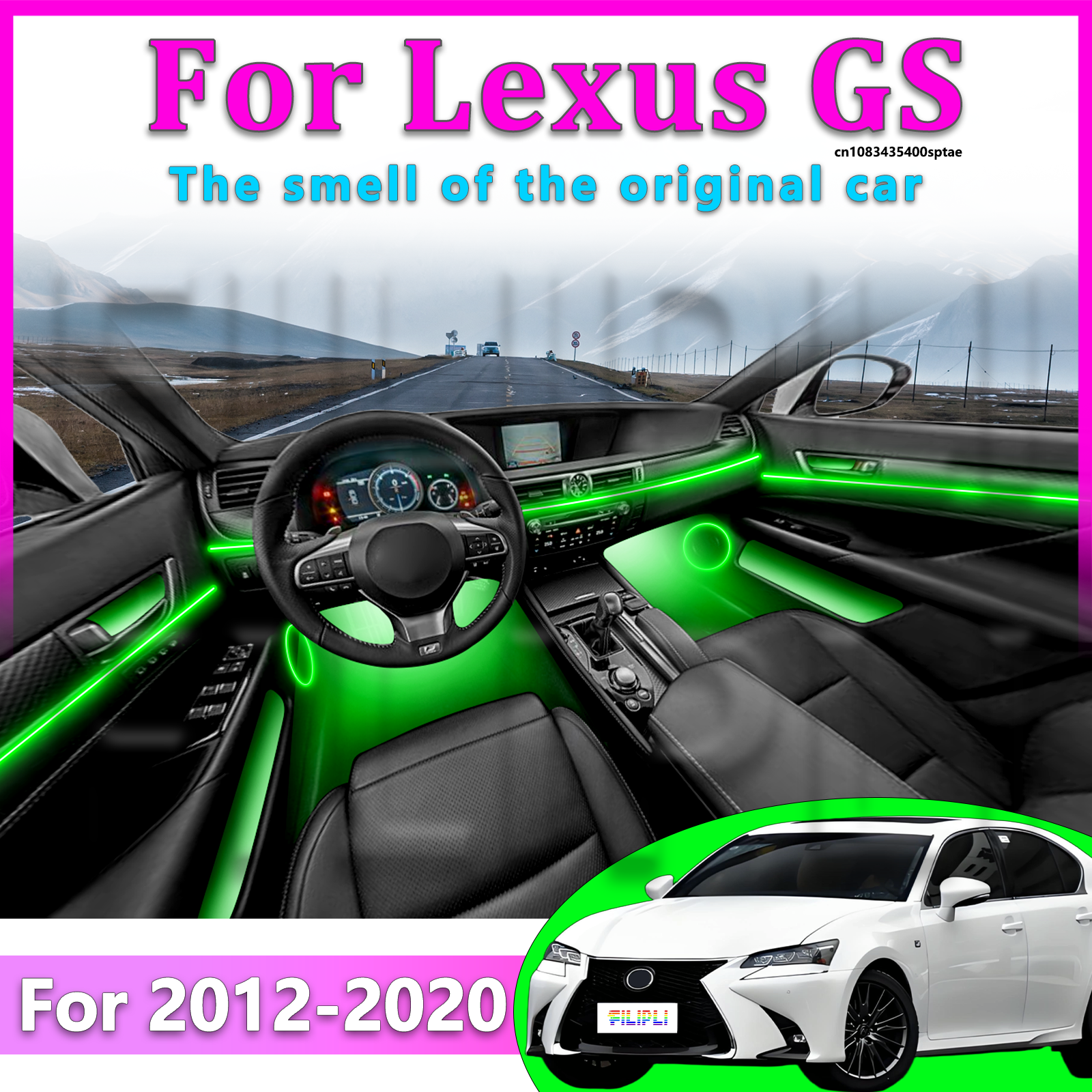 Interior Design Experience - For Lexus GS 2012-2020 years Luxury