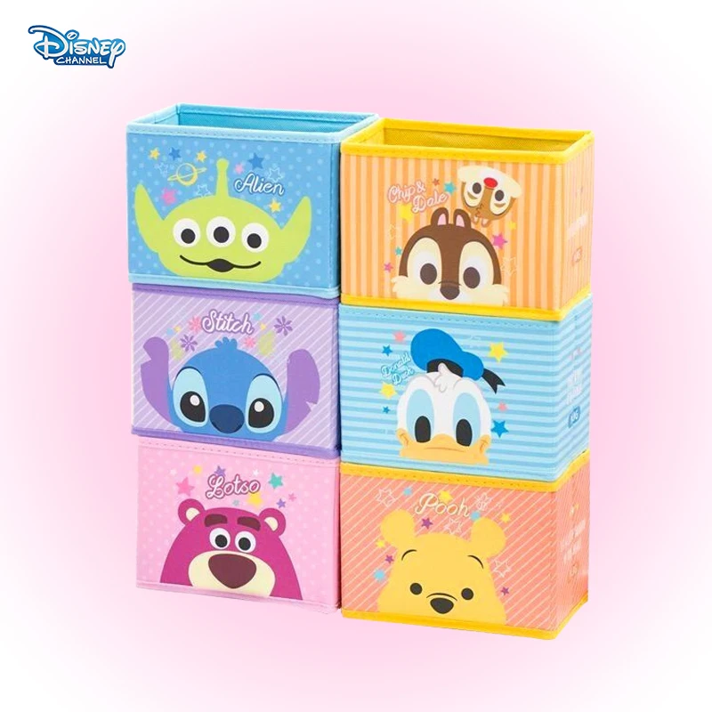 Woven Basket Set - Disney Stitch Donald Duck Storage Basket