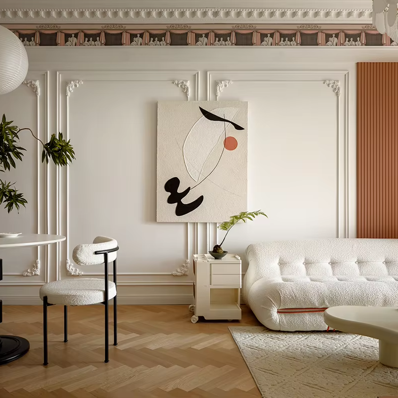 Interior Design Ideas - Sanhai French Style Interior Design 3D