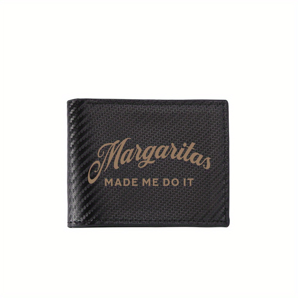 Interior Design Its - Margaritas,Made Me Do It Men's Wallets