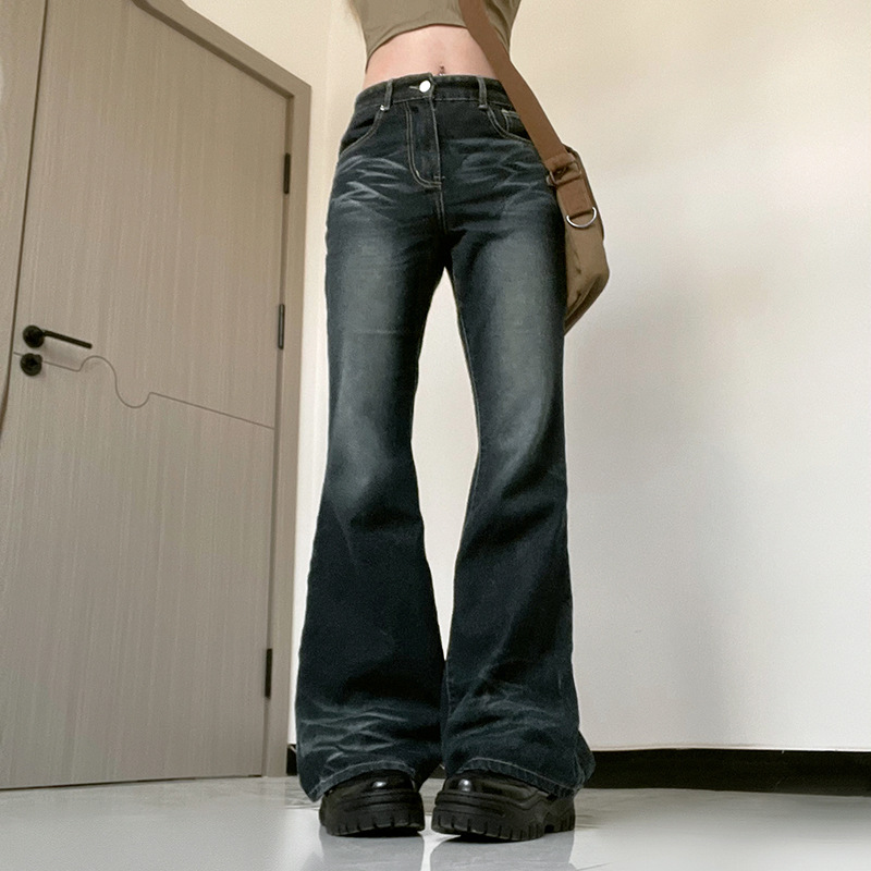 Y2K Bell Bottom Jeans for Wome - Linen Roller Blind recensione e prezzo