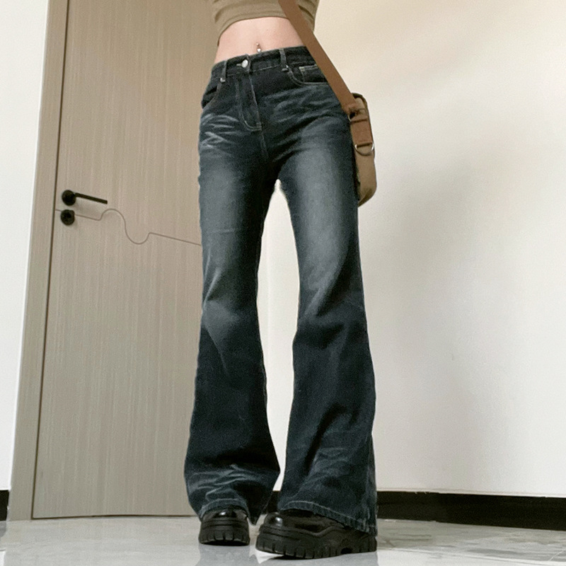 Y2K Bell Bottom Jeans for Wome - Linen Roller Blind recensione e prezzo