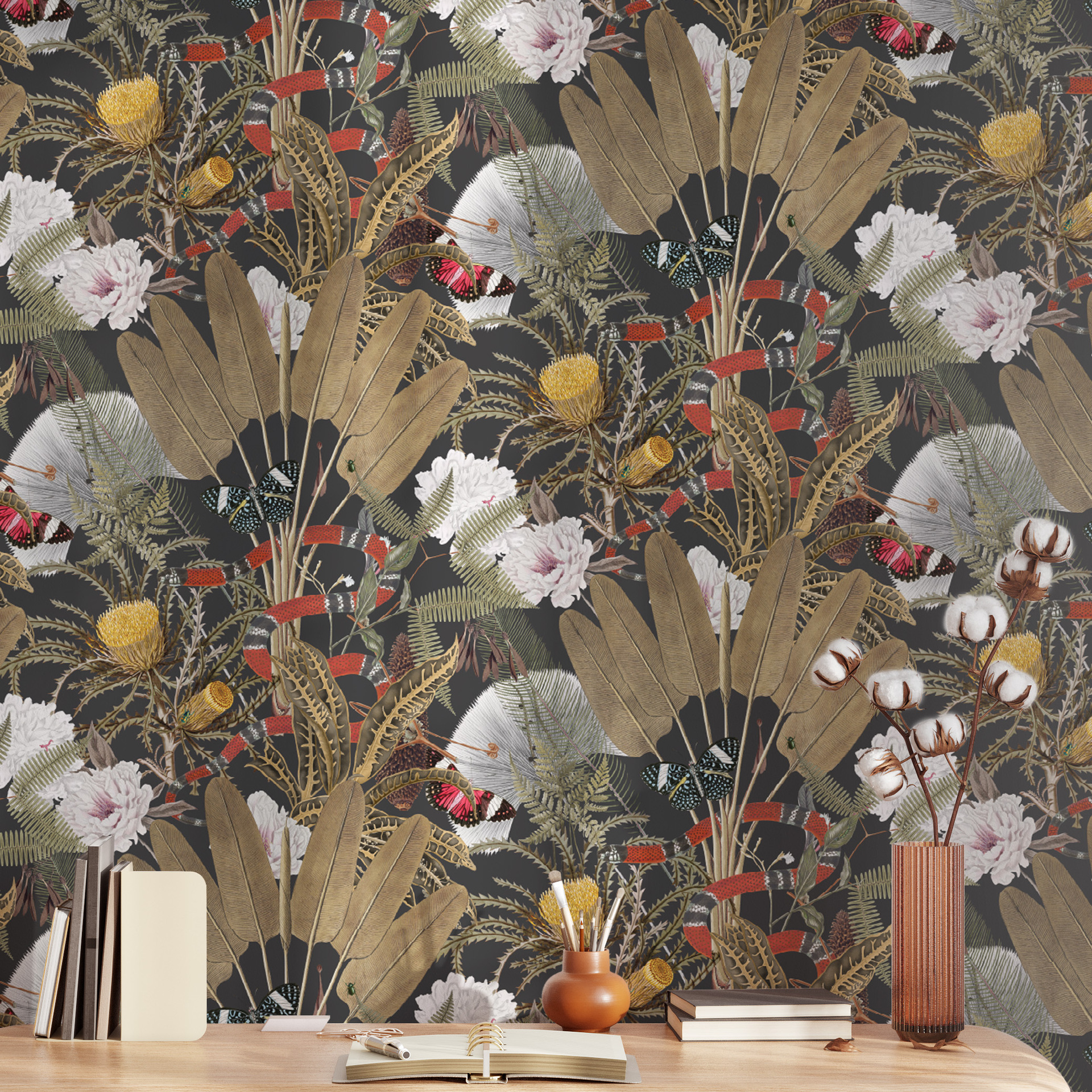 Snake Butterfly Wall Panels -  - Wall Panel 3D Texture recensione e prezzo