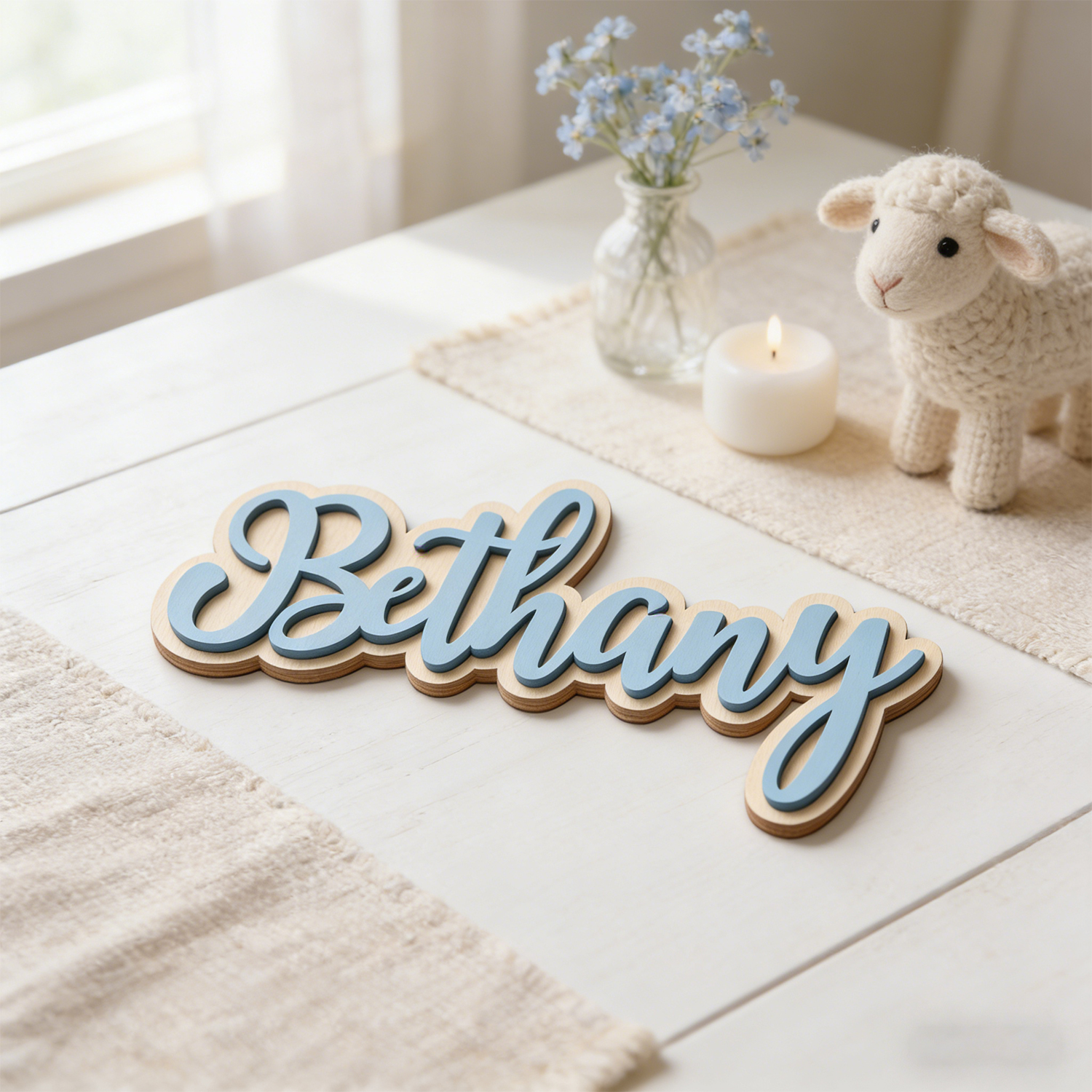 1 Personalized Double-layer Wo - Interior Design Names recensione e prezzo