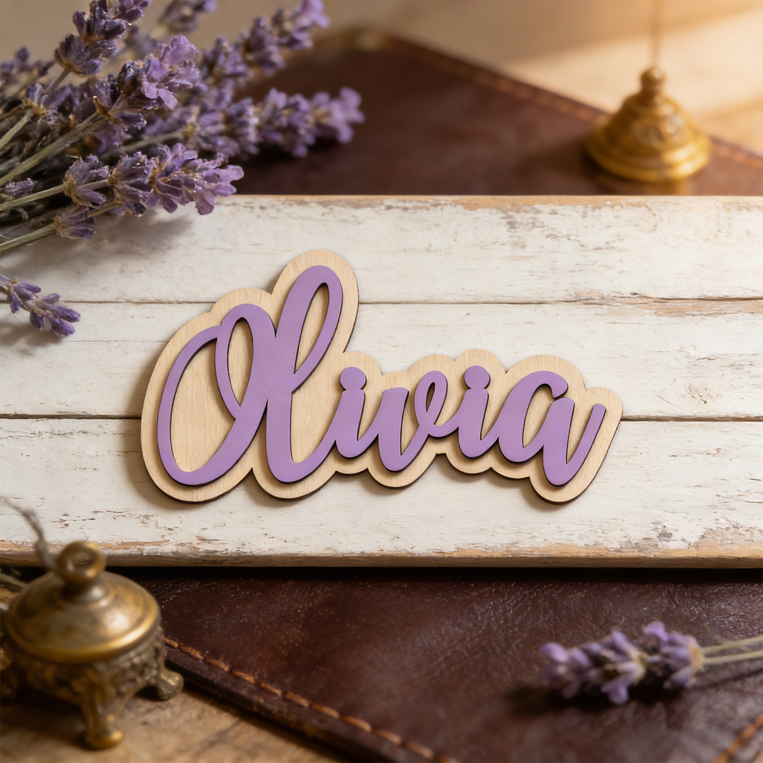 1 Personalized Double-layer Wo - Interior Design Names recensione e prezzo