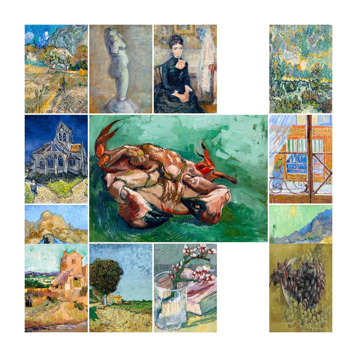 Van Gogh Inspired Crab on its  - Interior Design Its recensione e prezzo