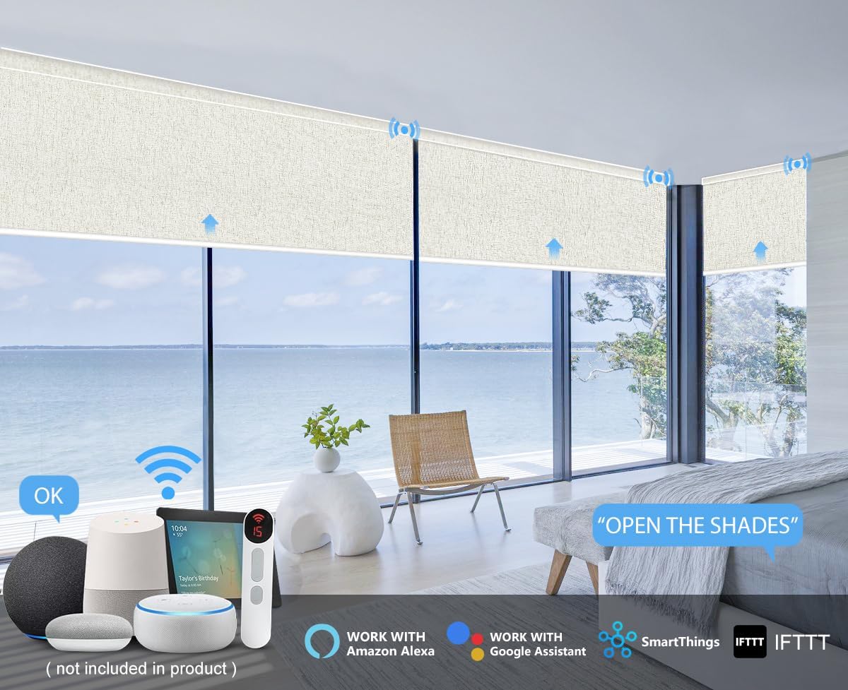 High Quality Modern Smart Auto - Linen Roller Blind recensione e prezzo