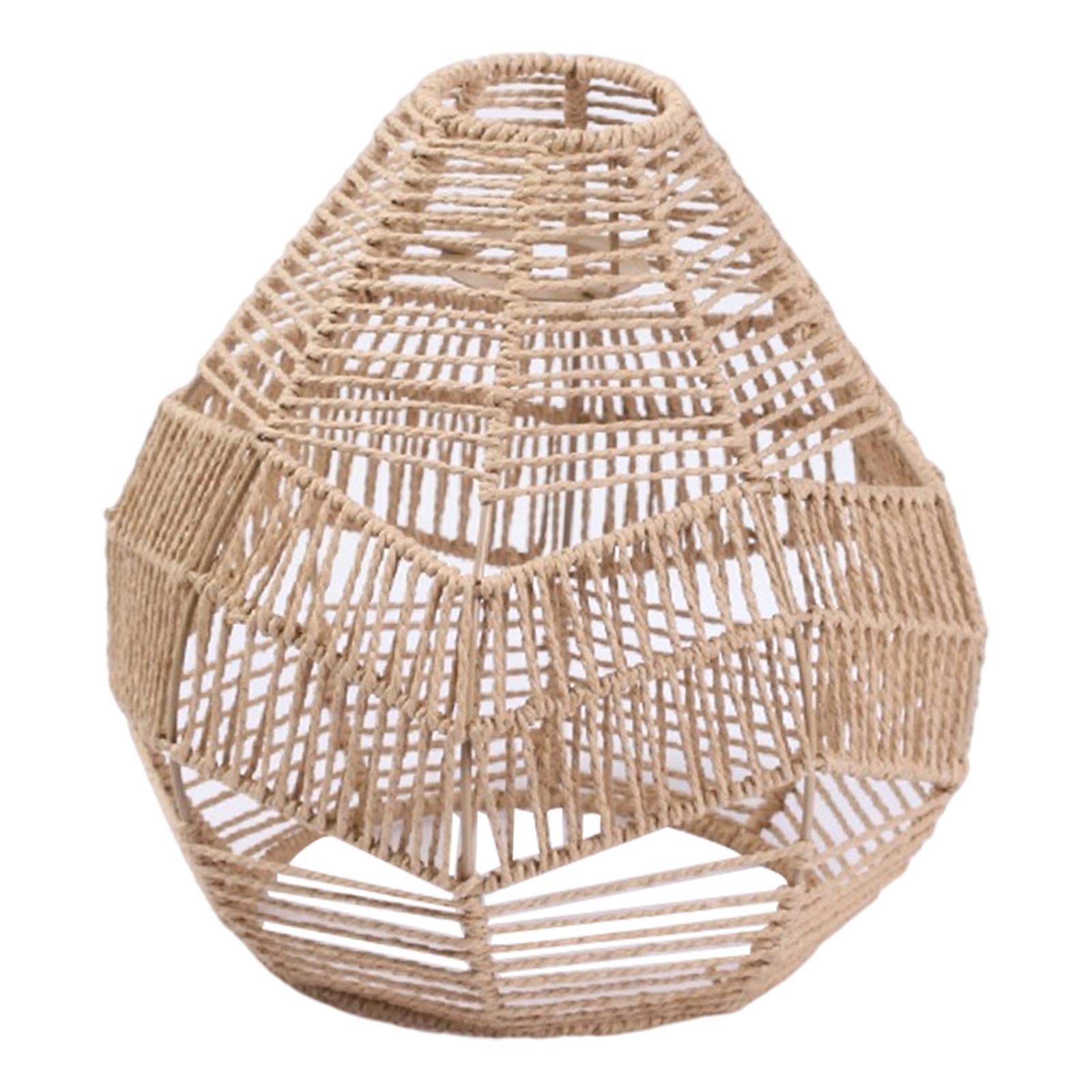 Boho Pendant Lamp Shade Paper  - Wicker Pendant Shade recensione e prezzo