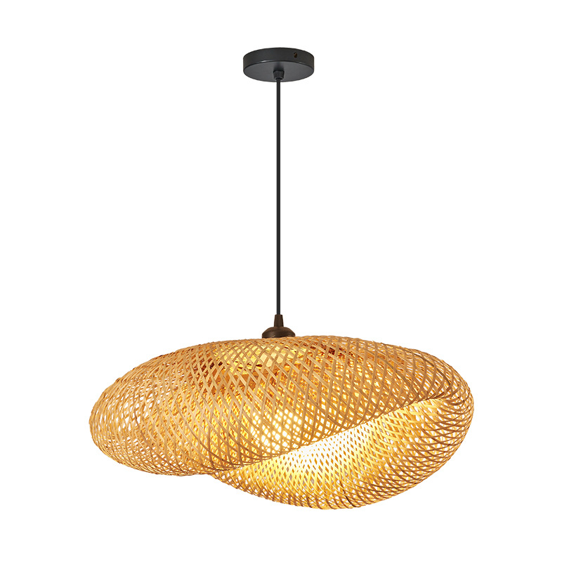 ZK40 Handmade Bamboo Straw Hat - Wicker Pendant Shade recensione e prezzo