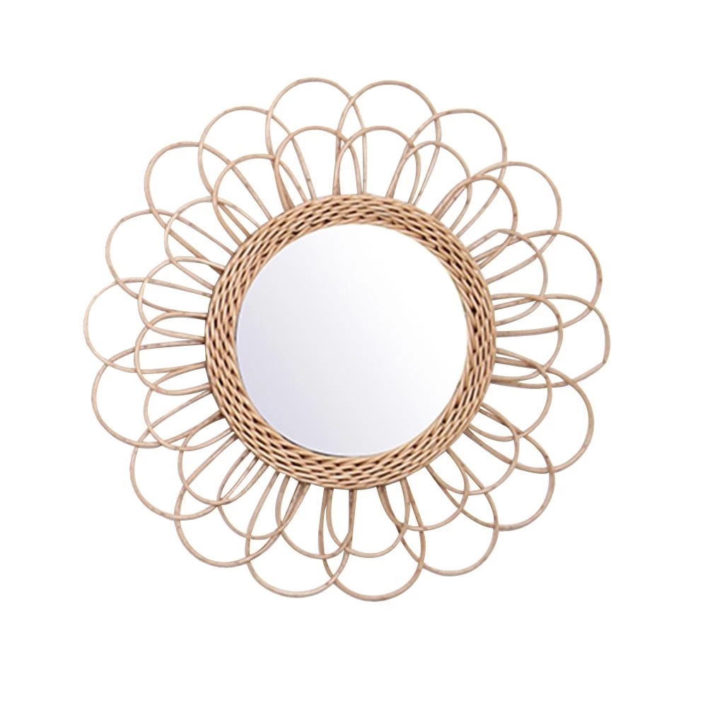 Rattan Mirror Innovative Home  - Rattan Mirror Round recensione e prezzo