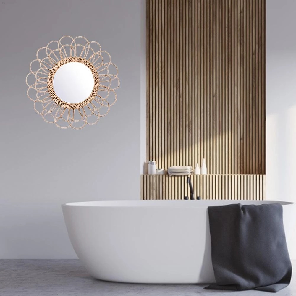 Rattan Mirror Innovative Home  - Rattan Mirror Round recensione e prezzo