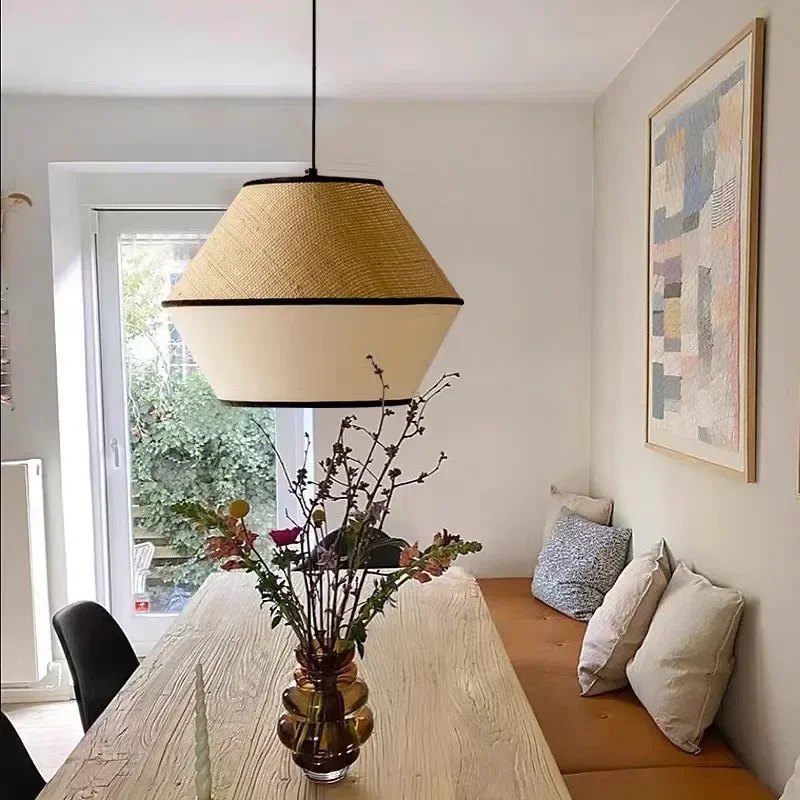Wabi Sabi Handwoven Rattan Pen - Wicker Pendant Shade recensione e prezzo