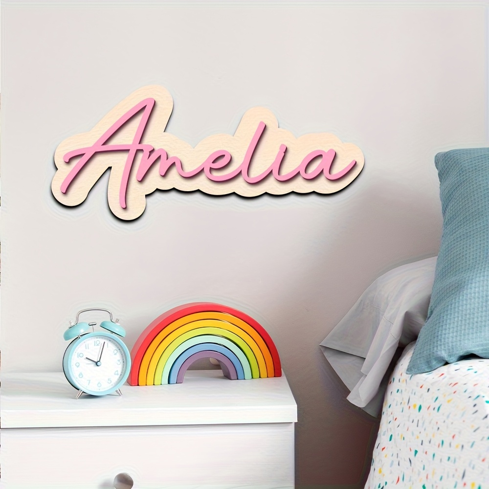 Personalized Double-Layered Wo - Interior Design Names recensione e prezzo
