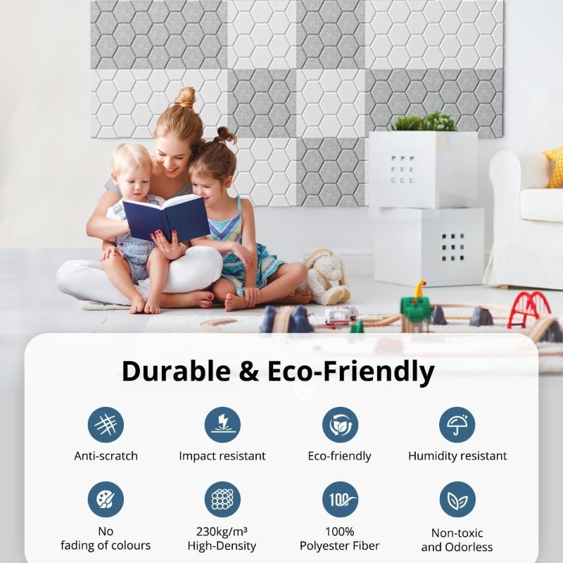 Acoustic Wall Panels Self-adhe - Wall Panel 3D Texture recensione e prezzo