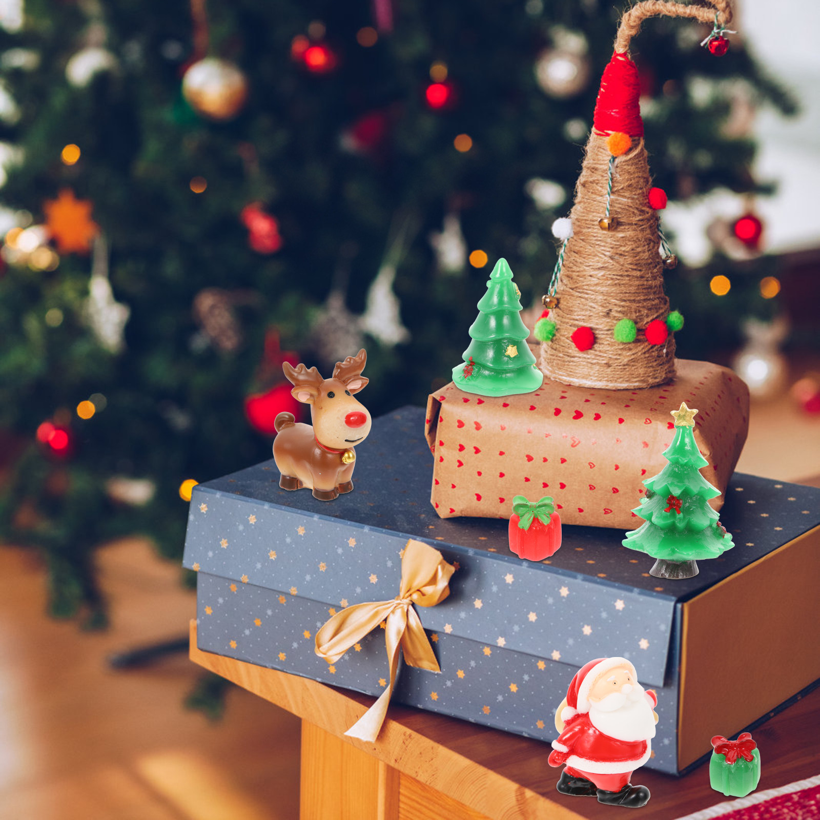 27Pcs Creative Resin Christmas - Interior Design Xmas recensione e prezzo