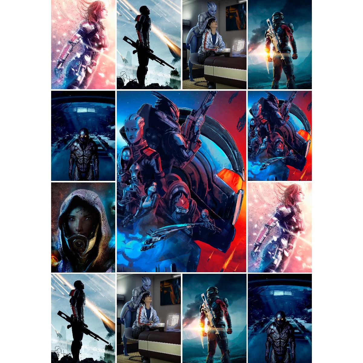 Mass Effect Gaming Poster Prin - Interior Design Ideas recensione e prezzo