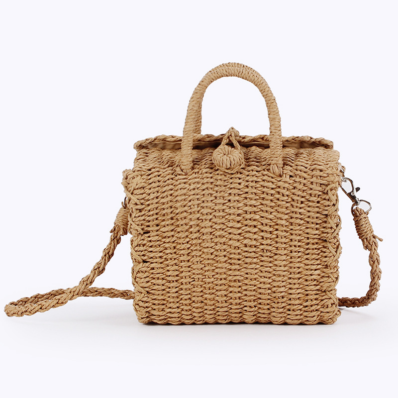 Summer Straw Beach Bag Handmad - Woven Basket Set recensione e prezzo