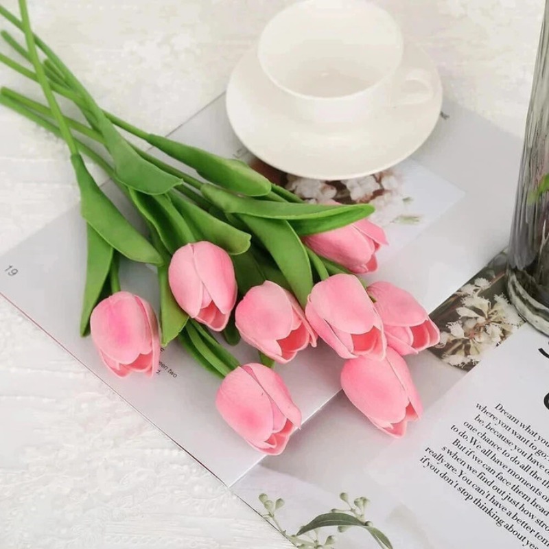 Silicone Artificial Tulips Fak - Interior Design Ideas recensione e prezzo