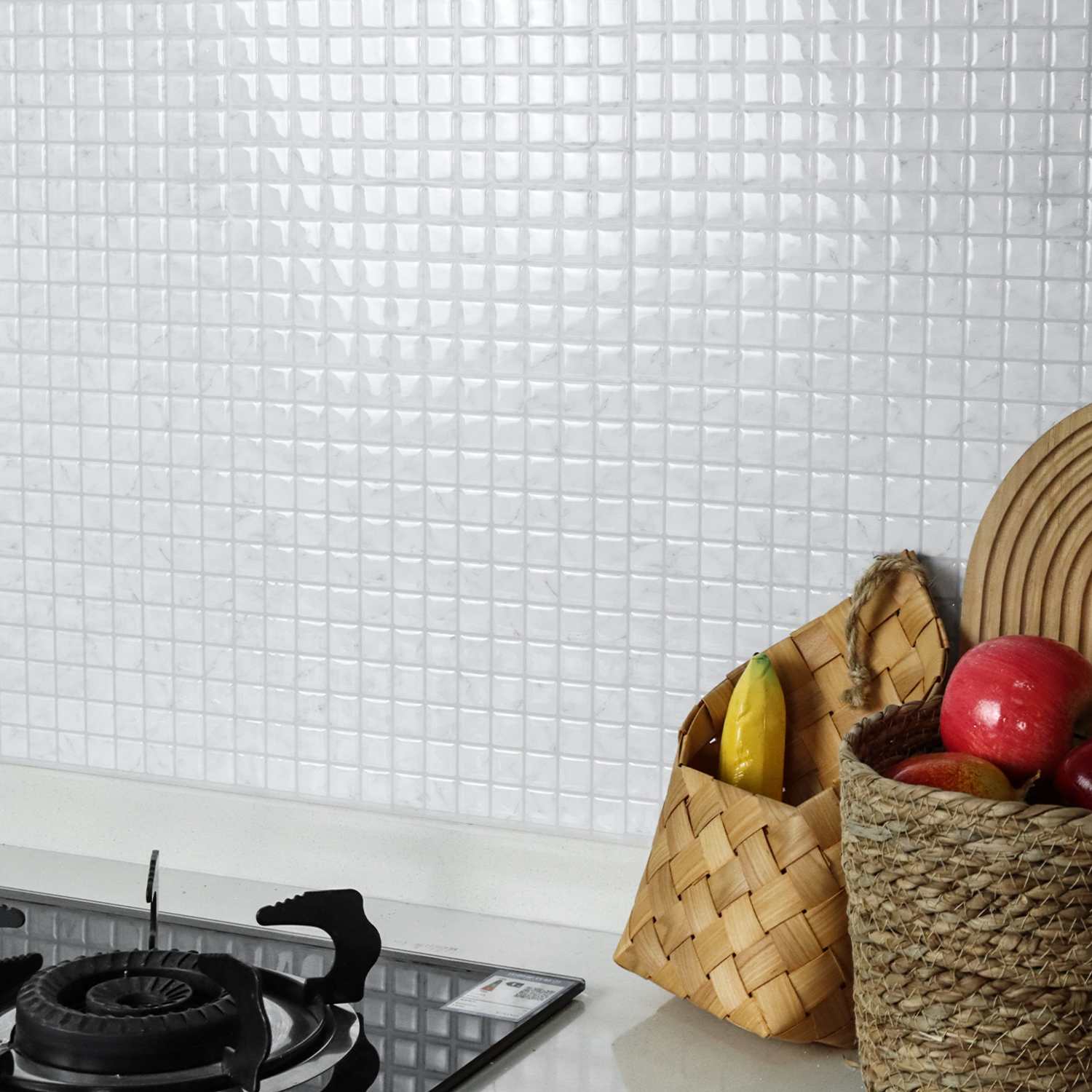 10pcs 3D Self-adhesive Wall Ti - Wall Panel 3D Texture recensione e prezzo