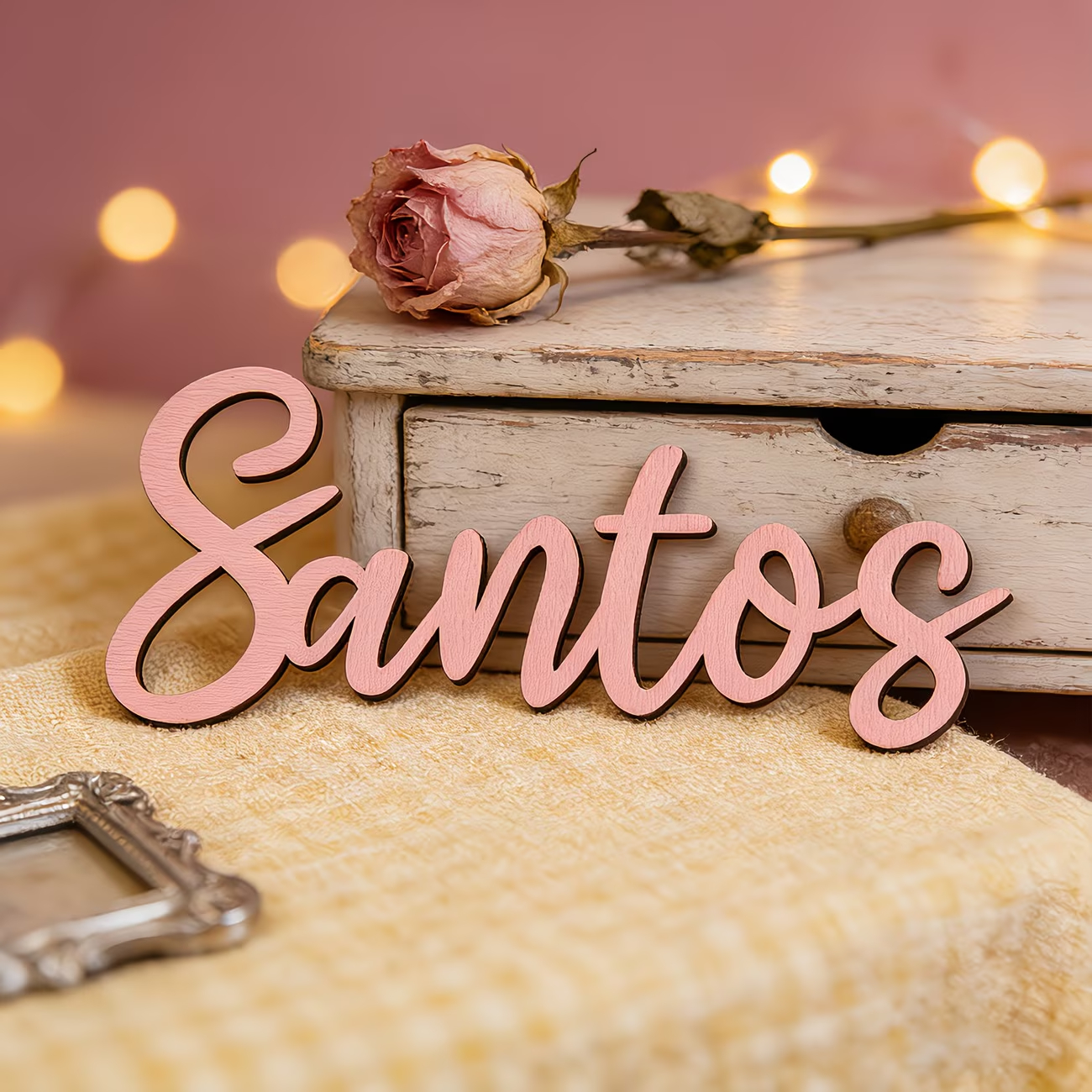 1pc personalized custom wooden - Interior Design Names recensione e prezzo