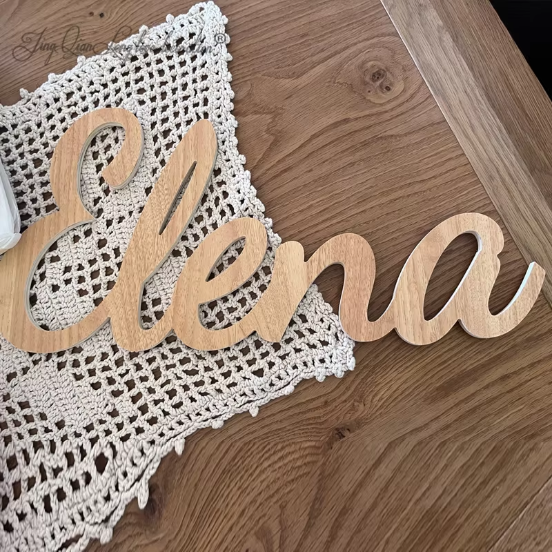 Custom Personalized Wooden Nam - Interior Design Names recensione e prezzo