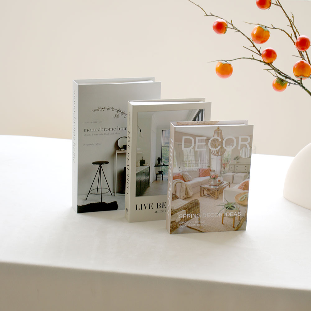 3Pcs/Set  Luxury Decorative Fa - Interior Design Book recensione e prezzo