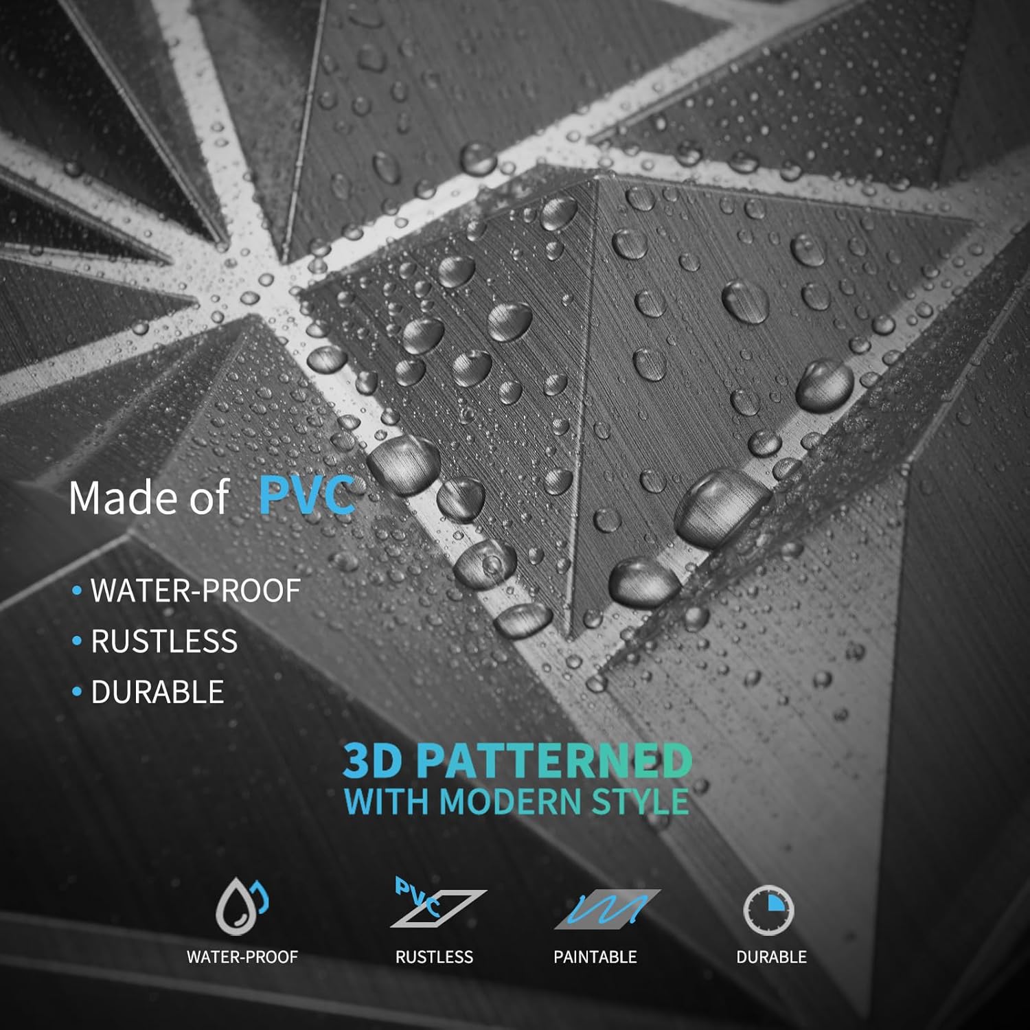 33-Pack 3D Wall Panels Diamond - Wall Panel 3D Texture recensione e prezzo