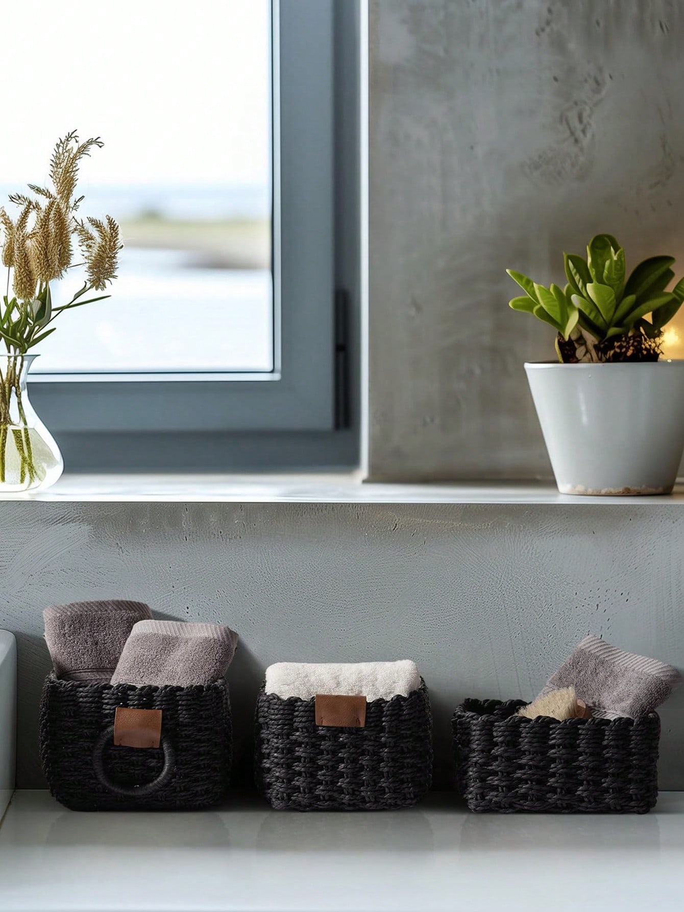 1pc Woven Basket, 3pcs (S+M+L) - Woven Basket Set recensione e prezzo