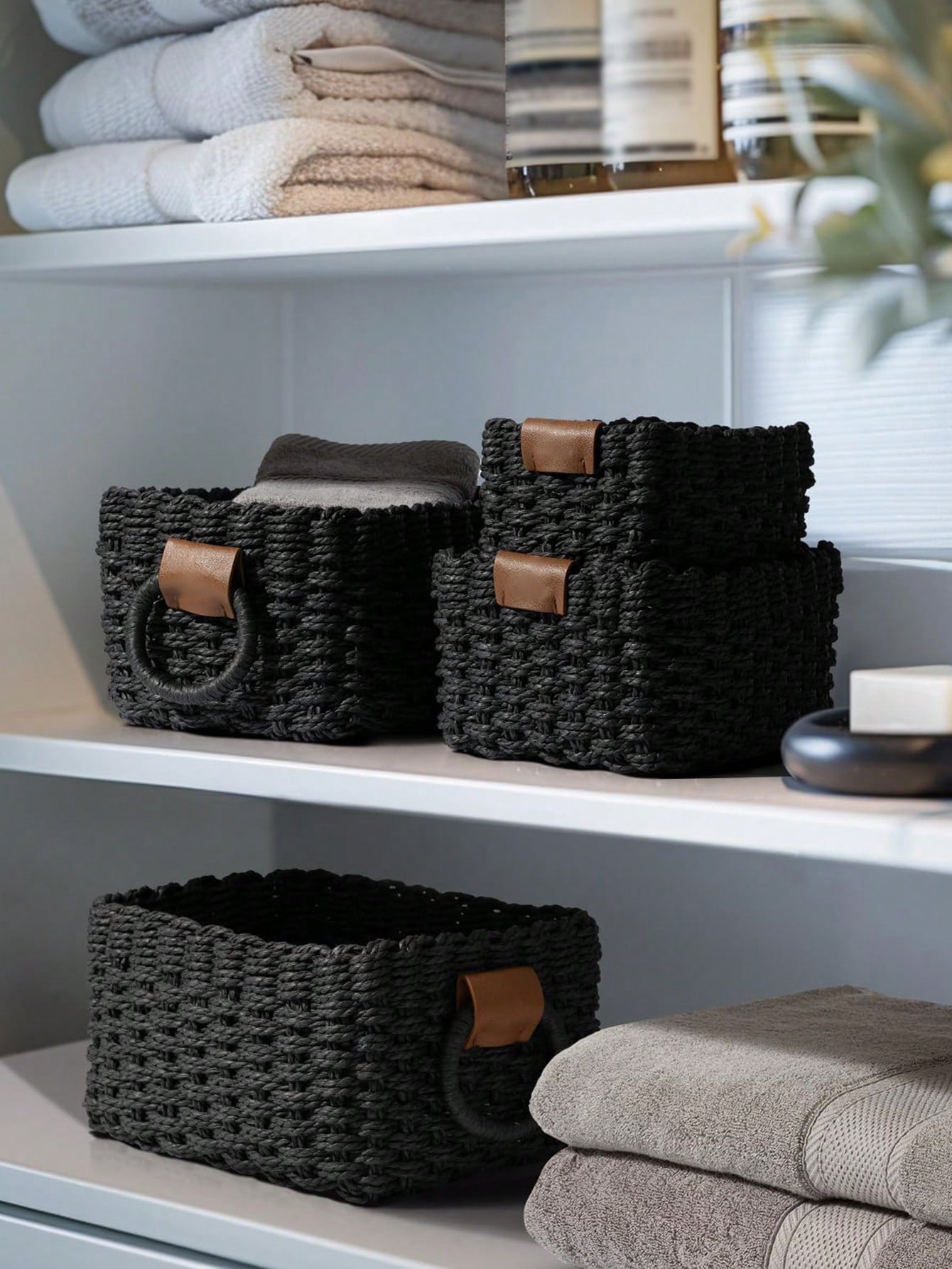 1pc Woven Basket, 3pcs (S+M+L) - Woven Basket Set recensione e prezzo