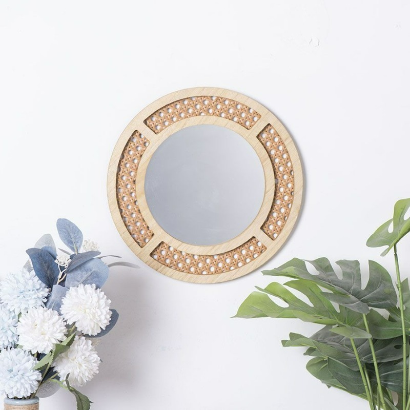 Creative Decorative Mirror Han - Rattan Mirror Round recensione e prezzo