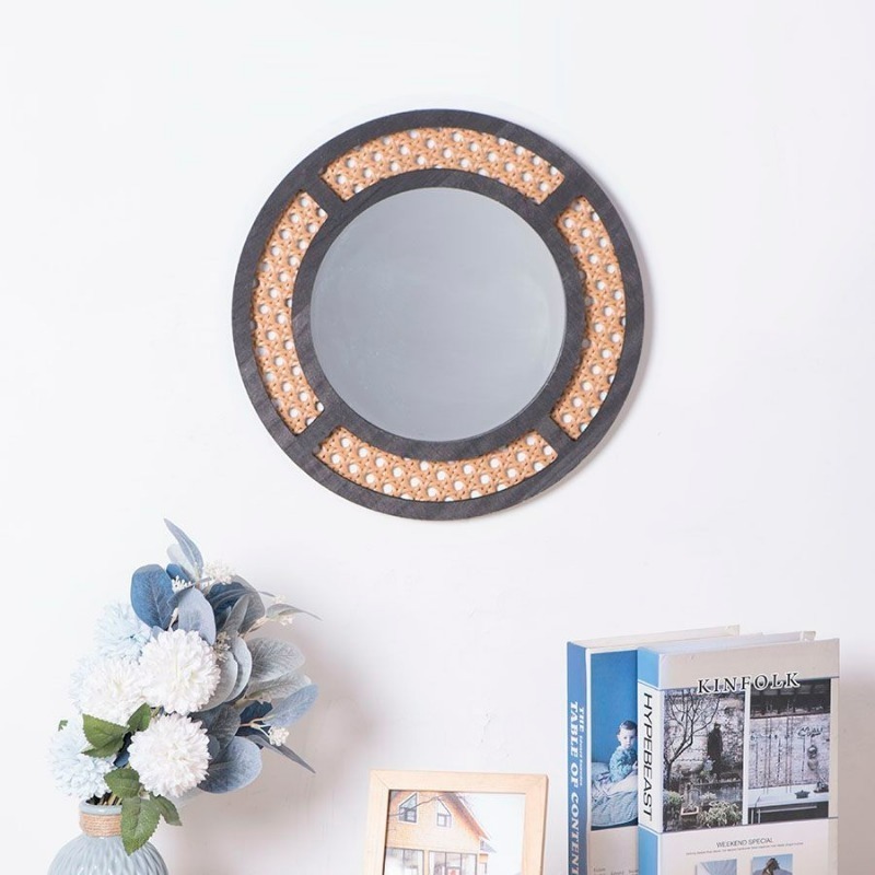 Creative Decorative Mirror Han - Rattan Mirror Round recensione e prezzo