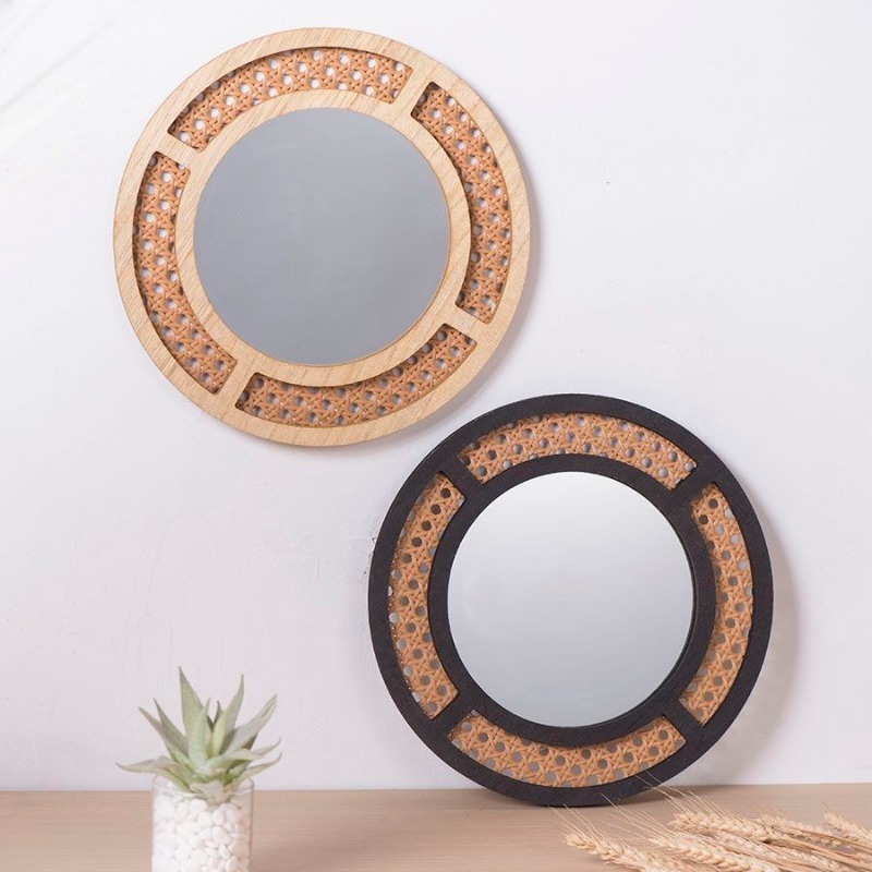 Creative Decorative Mirror Han - Rattan Mirror Round recensione e prezzo