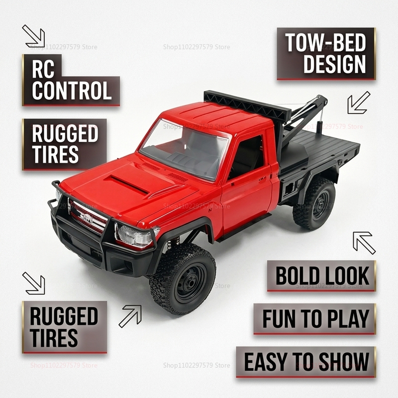 New MN82T RC Crawler 2.4G 4WD  - Interior Design Experience recensione e prezzo