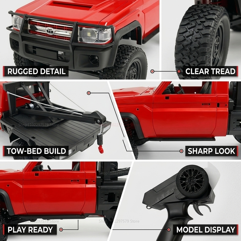 New MN82T RC Crawler 2.4G 4WD  - Interior Design Experience recensione e prezzo