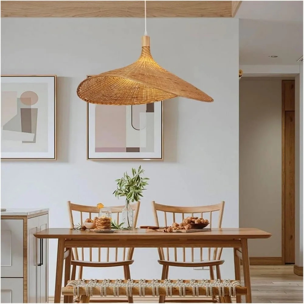 JOYINLED Woven Pendant Light W - Wicker Pendant Shade recensione e prezzo