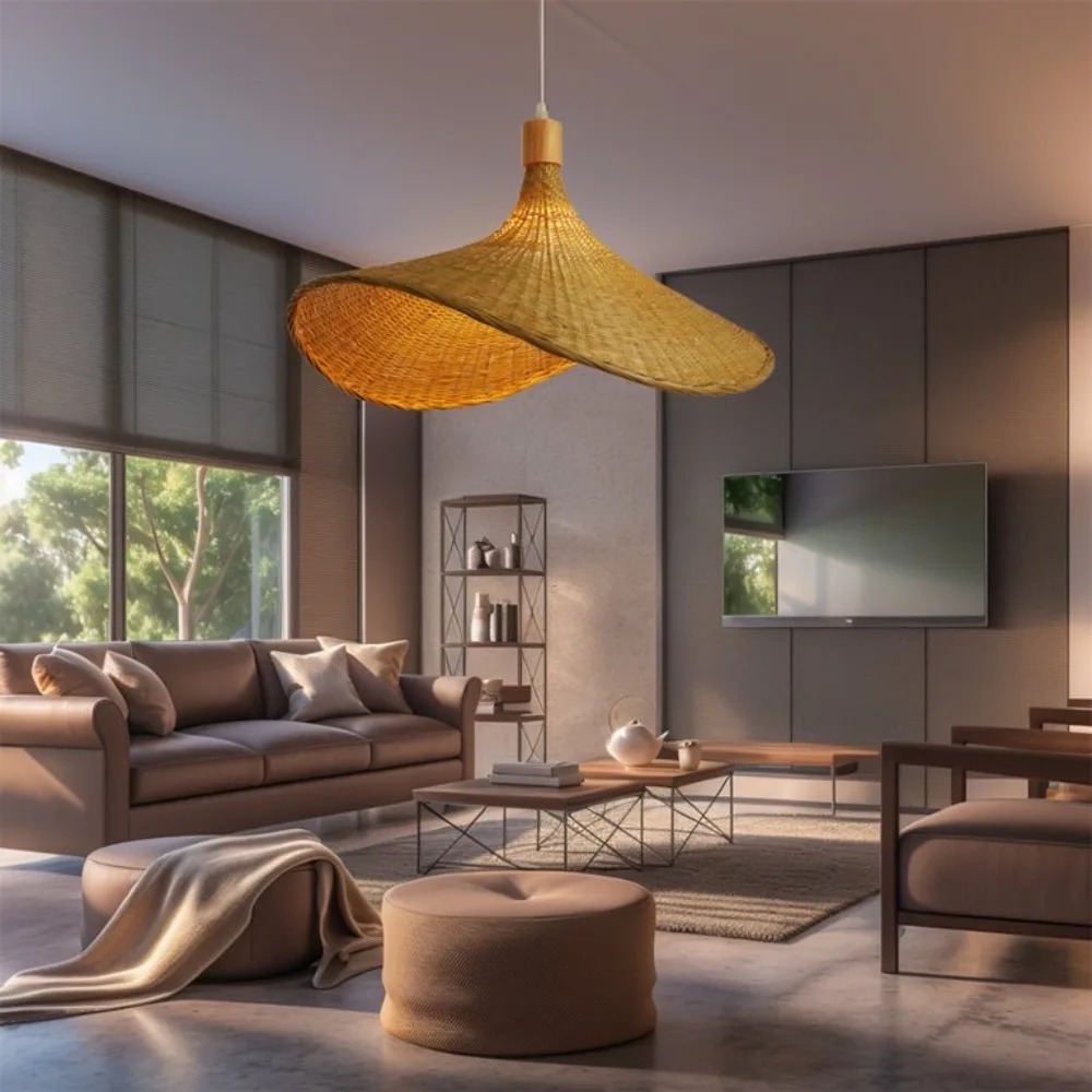 JOYINLED Woven Pendant Light W - Wicker Pendant Shade recensione e prezzo