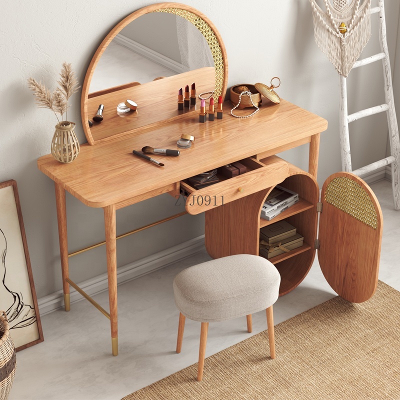 Bedroom furniture rattan decor - Rattan Mirror Round recensione e prezzo