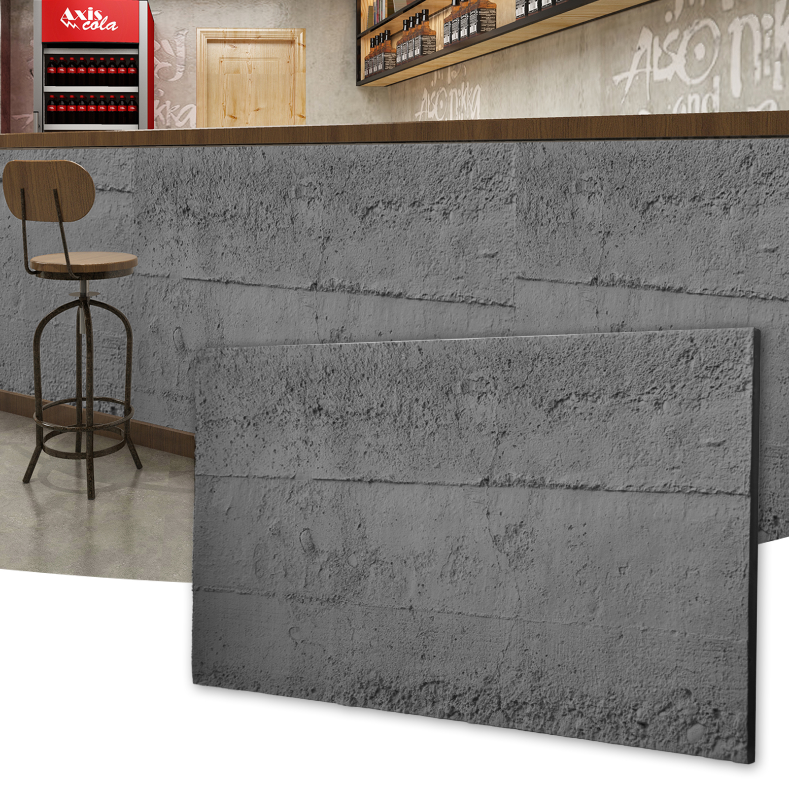Art3d 4PCS Cement Texture 3D W - Wall Panel 3D Texture recensione e prezzo