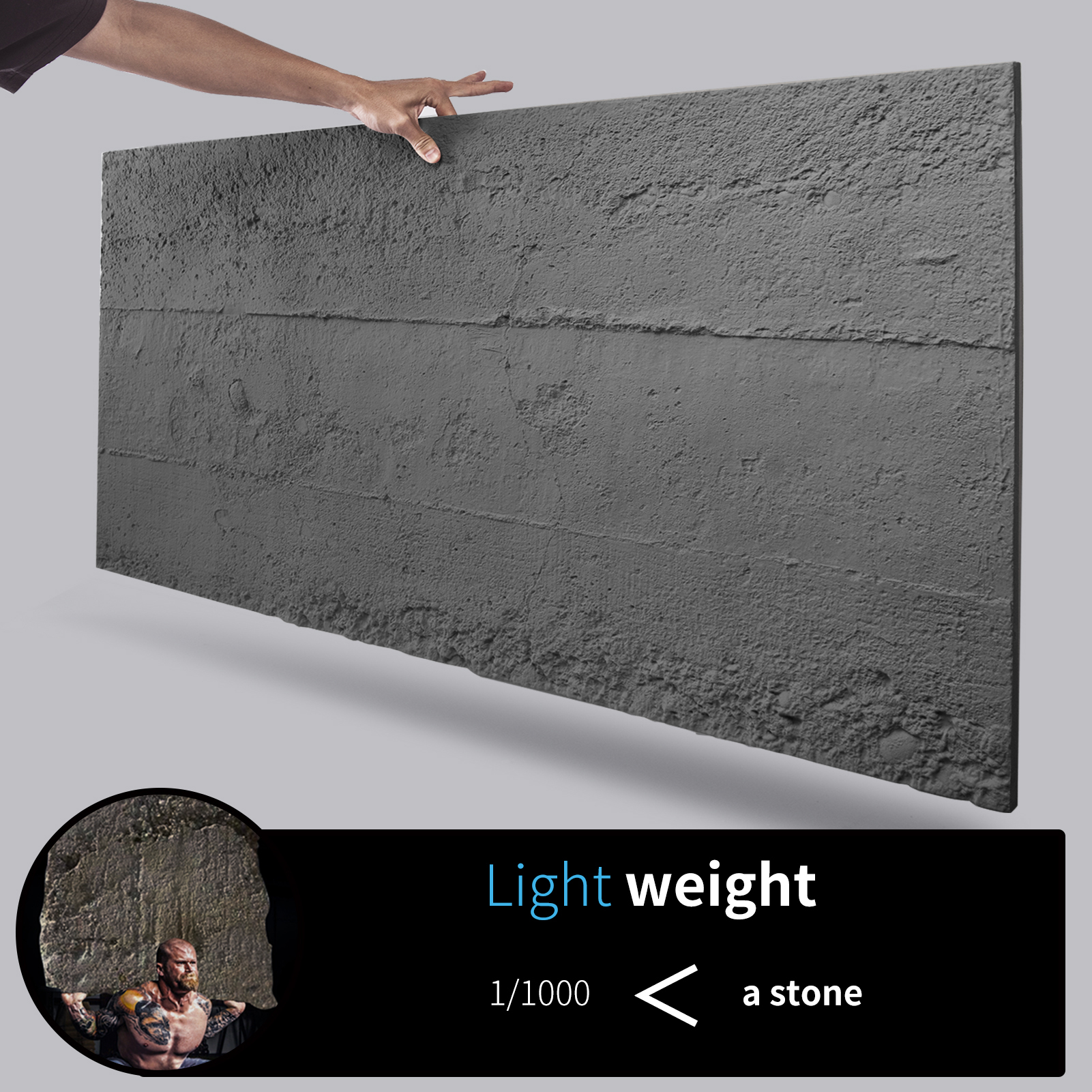 Art3d 4PCS Cement Texture 3D W - Wall Panel 3D Texture recensione e prezzo