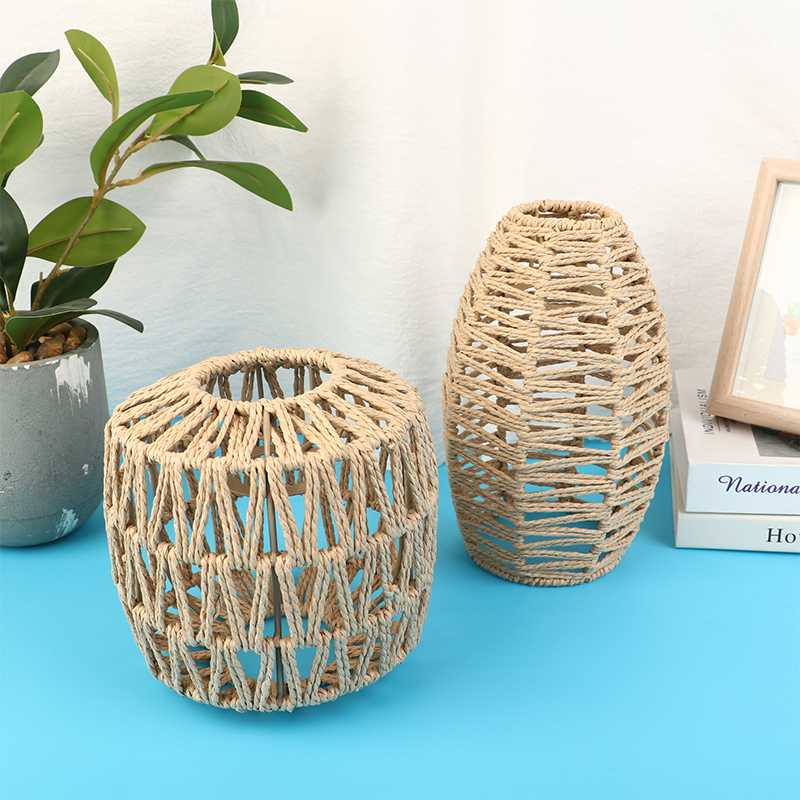1 Pc Hand Weave Lampshade Ratt - Wicker Pendant Shade recensione e prezzo