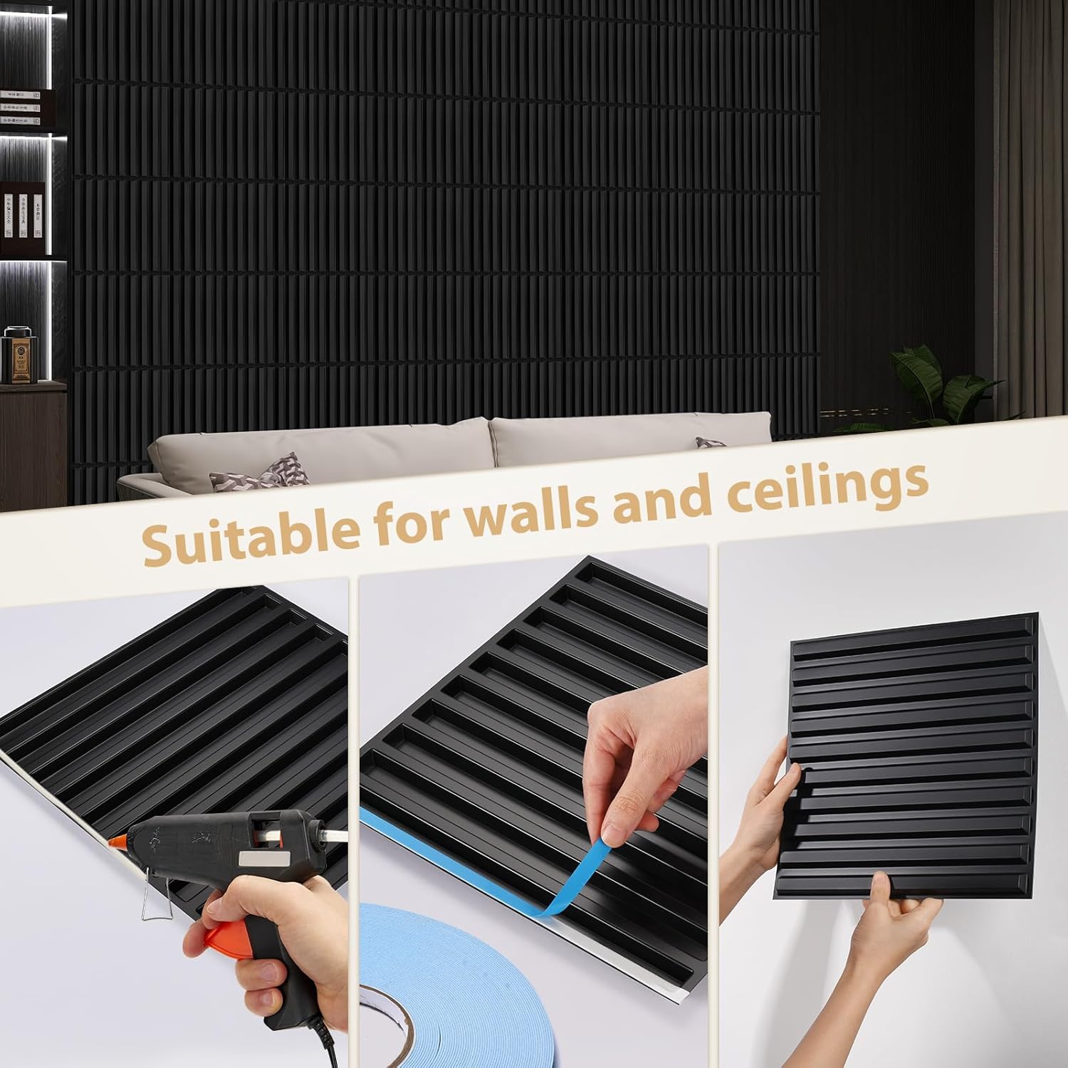 30 Pack 3D Wall Panels for Int - Wall Panel 3D Texture recensione e prezzo