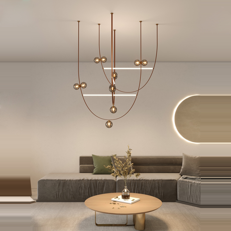 American LED Leather Chandelie - Interior Design Ideas recensione e prezzo