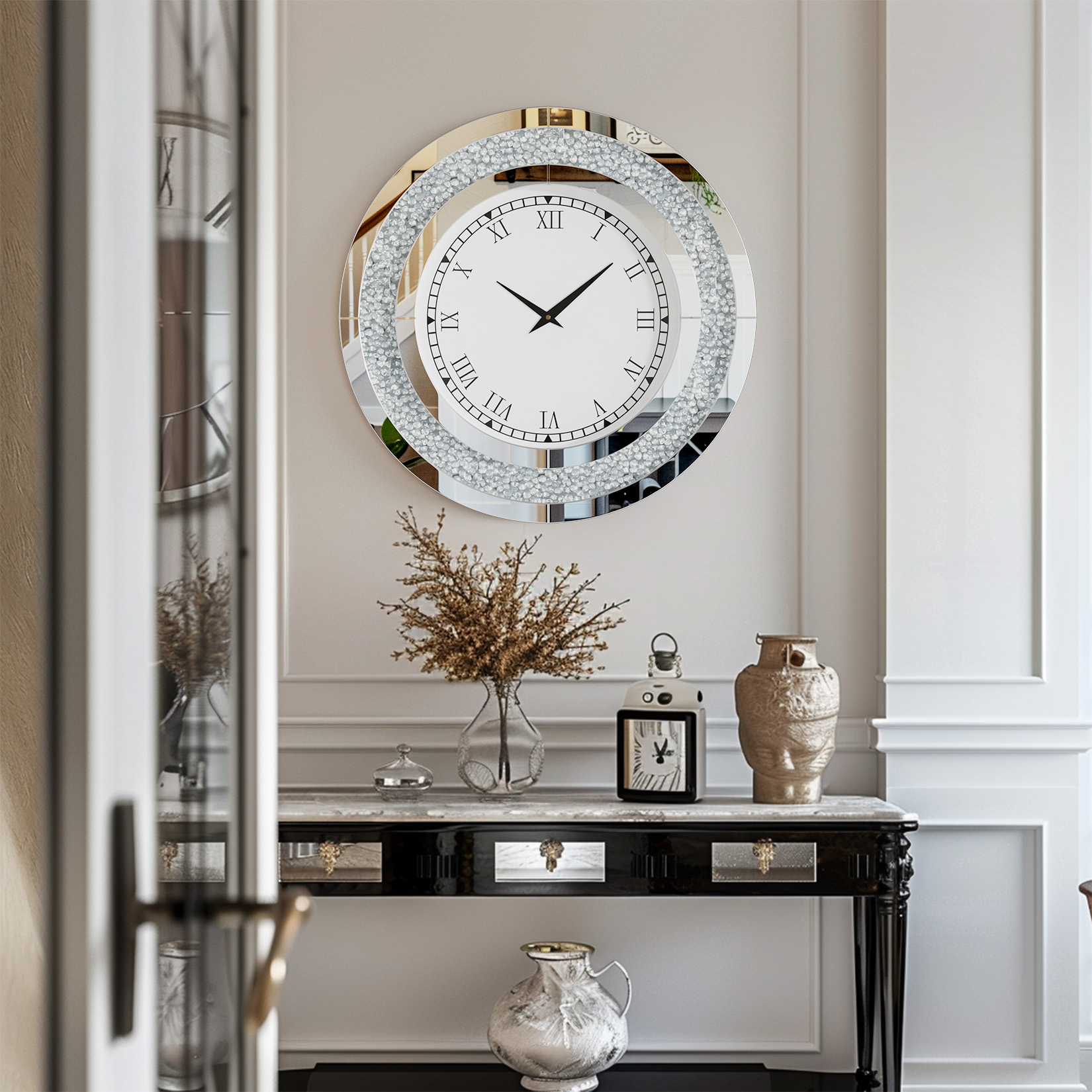 Silver,Tawny Tinted Round Mirr - Rattan Mirror Round recensione e prezzo