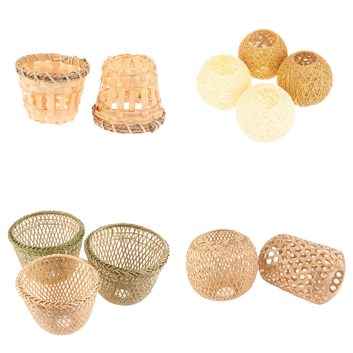 Lamp Shade Light Cover Rattan  - Wicker Pendant Shade recensione e prezzo