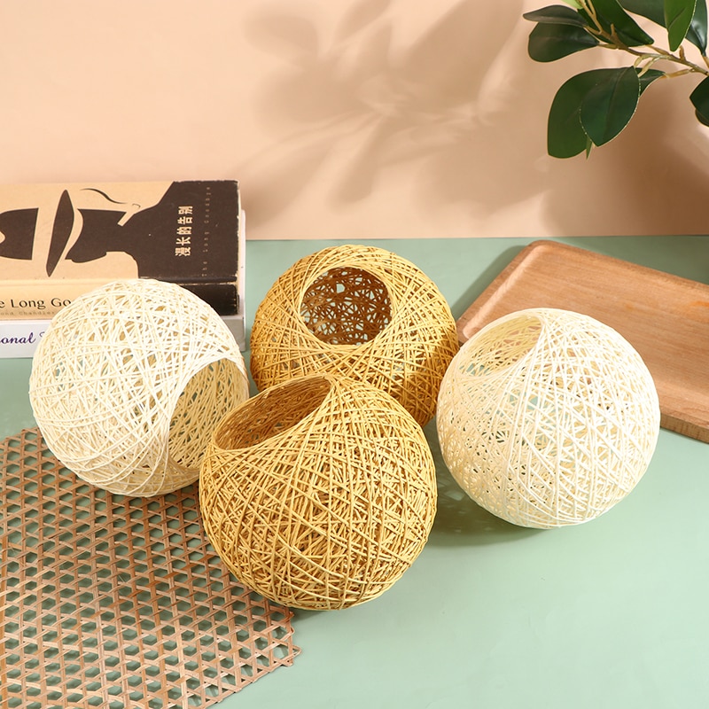 Lamp Shade Light Cover Rattan  - Wicker Pendant Shade recensione e prezzo